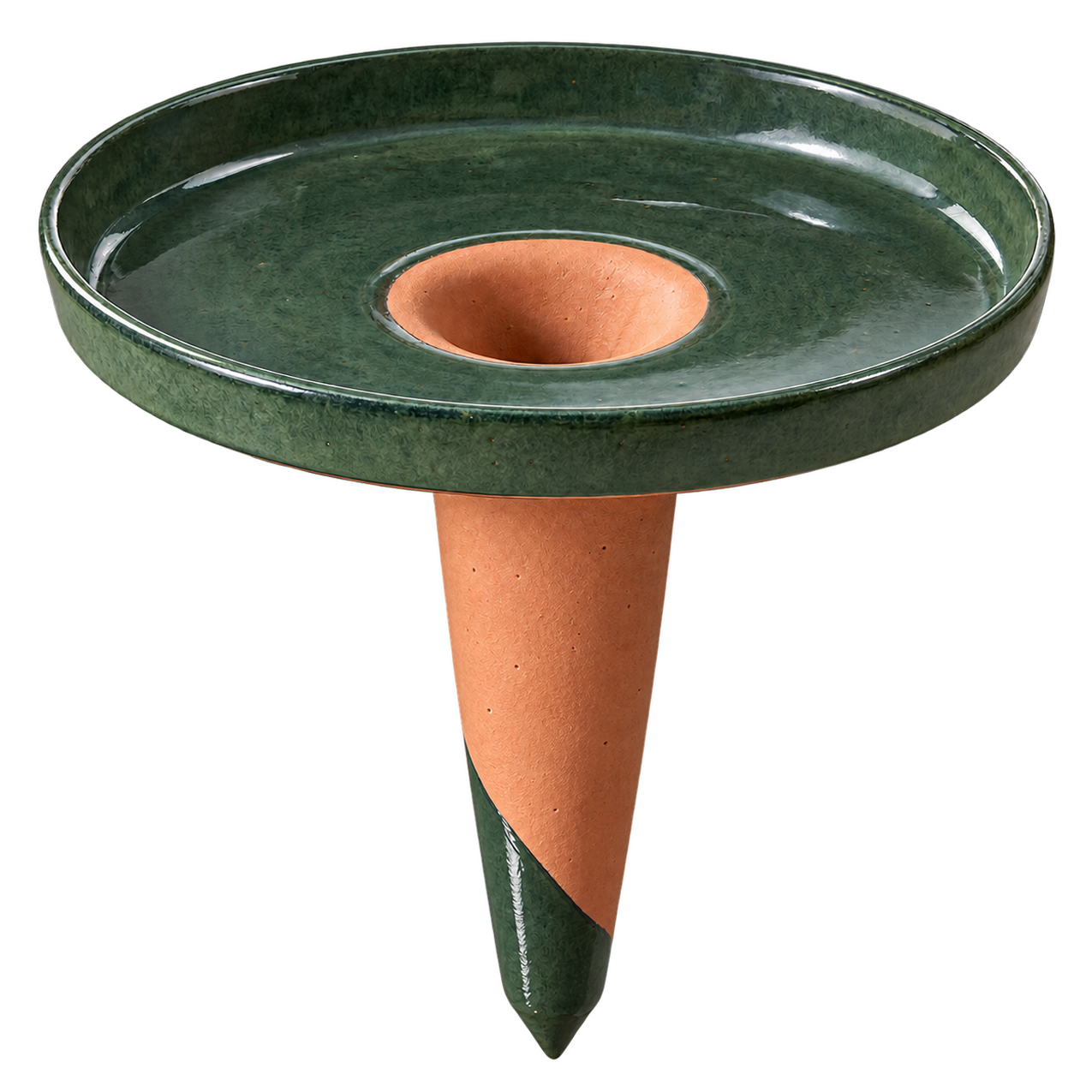 Extra Slow Drain Rainspike in Rainforest Green